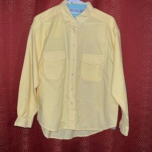 Catch One Yellow Long-Sleeve Shirt Large